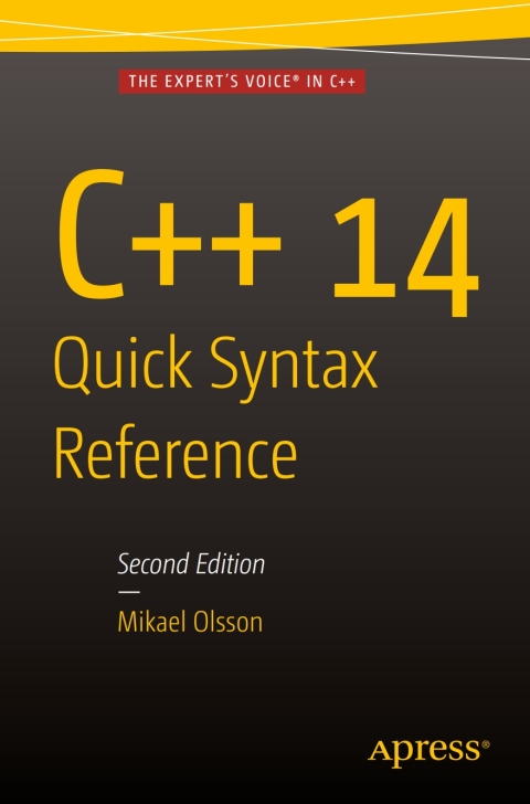 Cover image for book C   14 Quick Syntax Reference