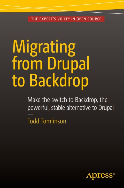Cover image for book Migrating from Drupal to Backdrop