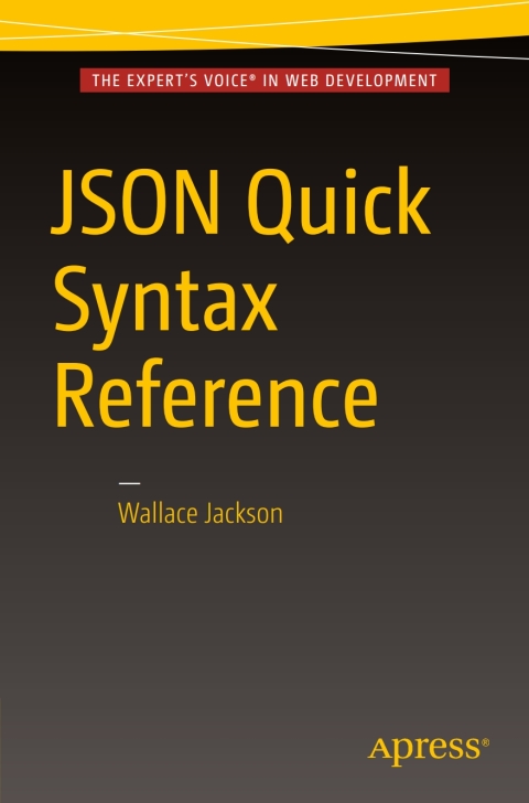 Cover image for book JSON Quick Syntax Reference