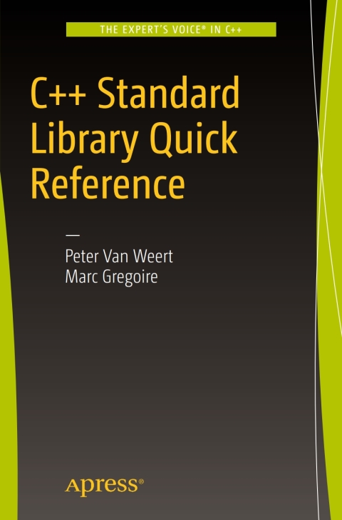 Cover image for book C++ Standard Library Quick Reference