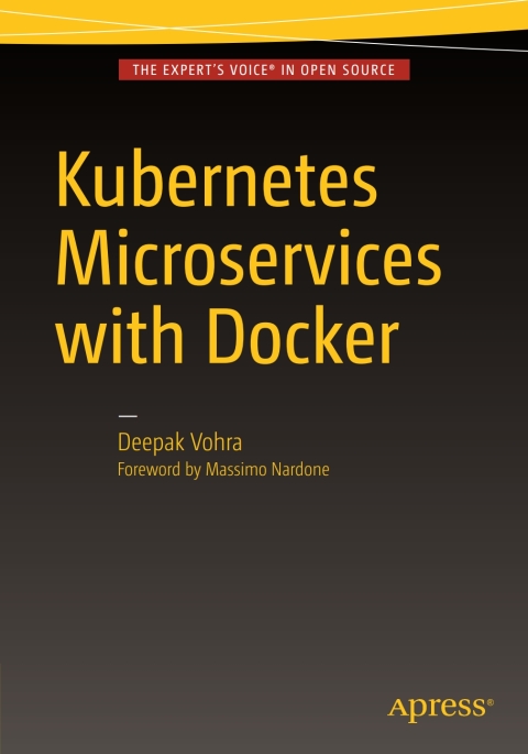 Cover image for book Kubernetes Microservices with Docker