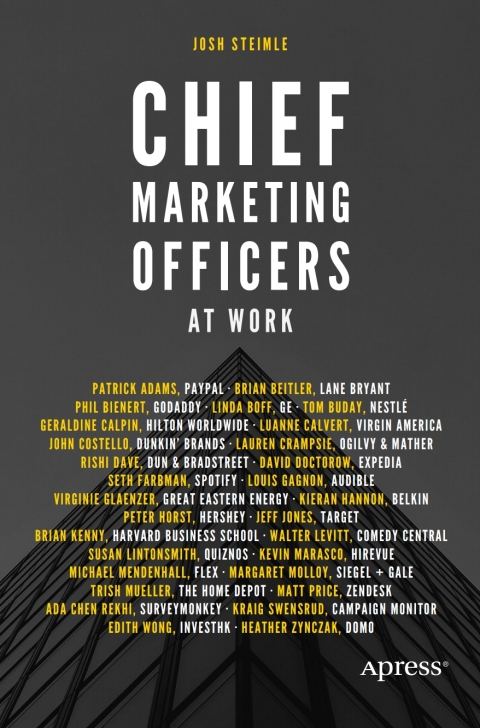 Cover image for book Chief Marketing Officers at Work