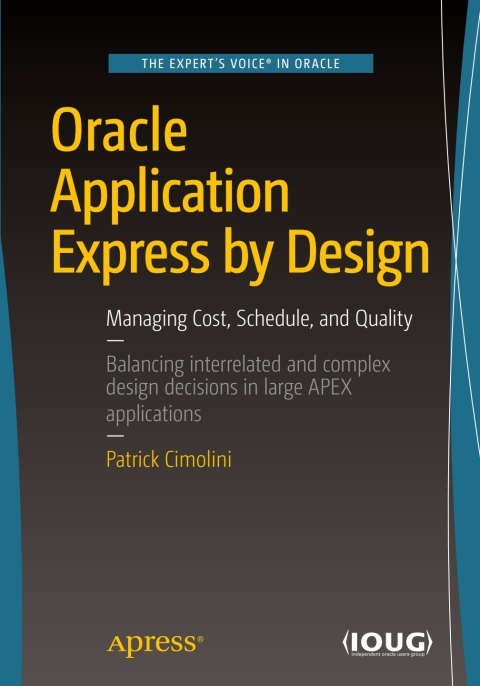 Cover image for book Oracle Application Express by Design