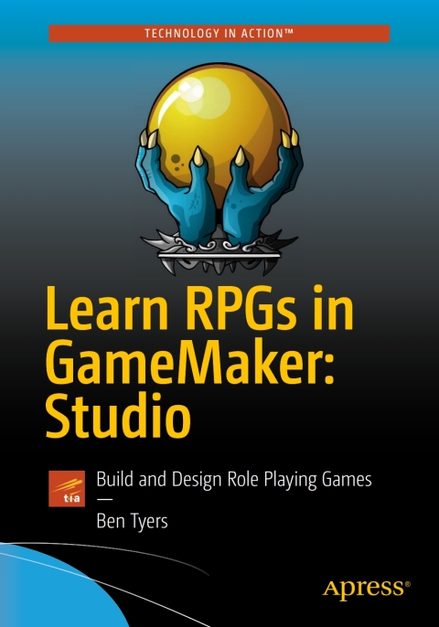 Cover image for book Learn RPGs in GameMaker: Studio