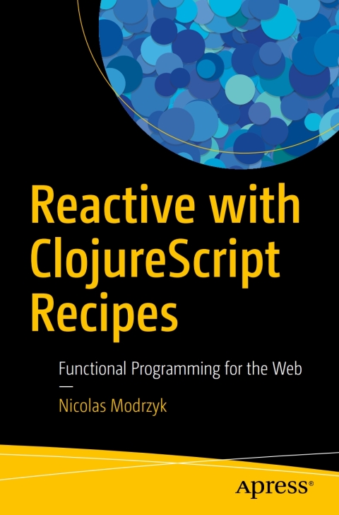 Cover image for book Reactive with ClojureScript Recipes