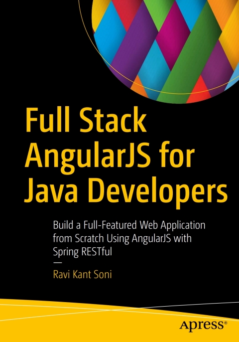 Cover image for book Full Stack AngularJS for Java Developers