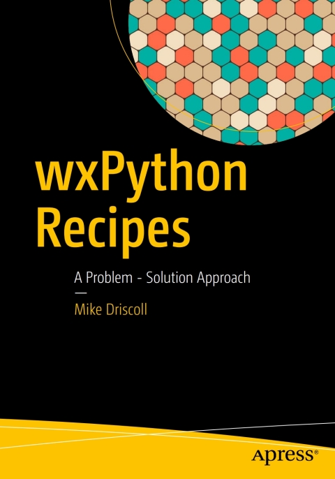 Cover image for book wxPython Recipes