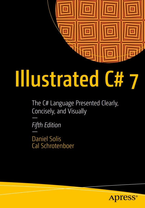 Cover image for book Illustrated C# 7