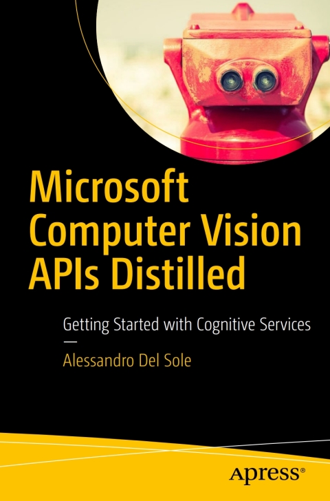 Cover image for book Microsoft Computer Vision APIs Distilled
