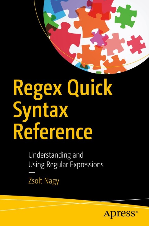 Cover image for book Regex Quick Syntax Reference