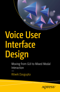 Cover image: Voice User Interface Design 9781484241240