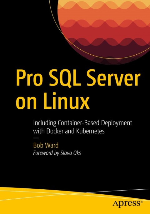 Cover image for book Pro SQL Server on Linux