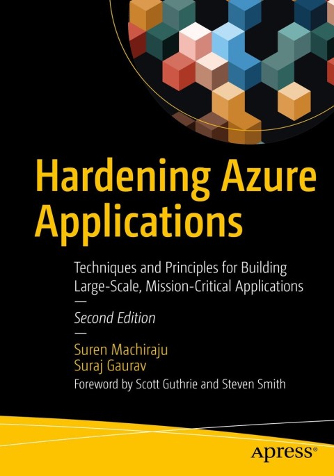 Cover image for book Hardening Azure Applications