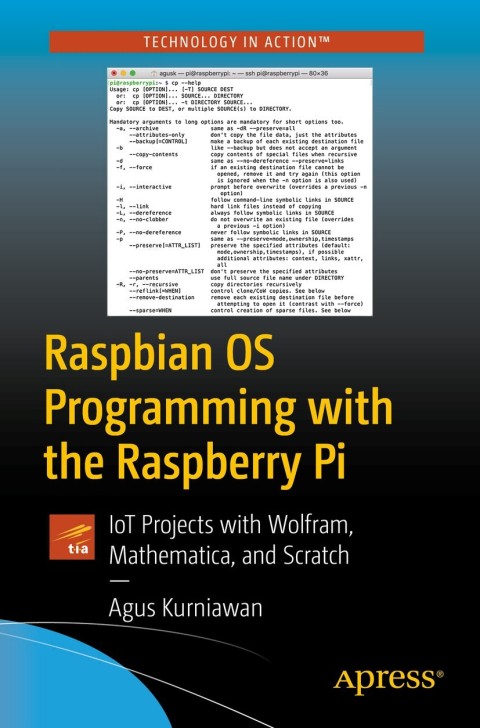 Cover image for book Raspbian OS Programming with the Raspberry Pi