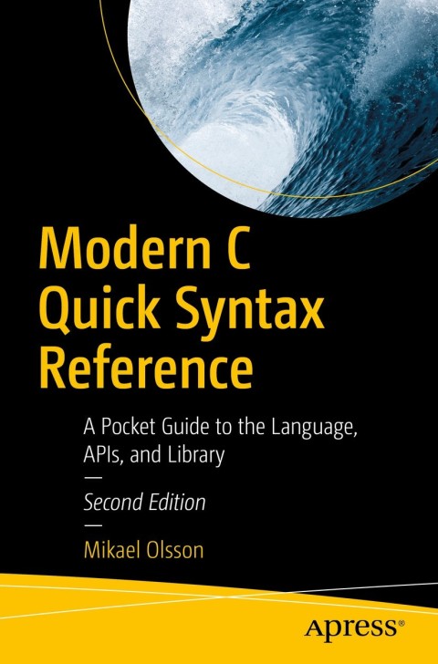 Cover image for book Modern C Quick Syntax Reference