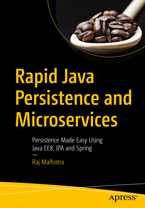 Cover image for book Rapid Java Persistence and Microservices