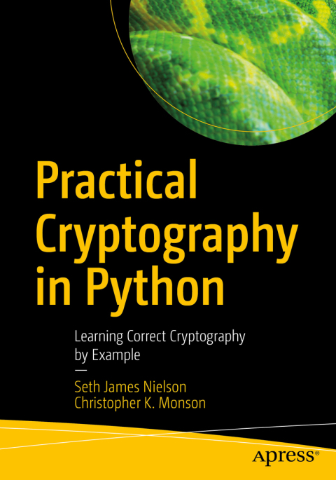 Cover image for book Practical Cryptography in Python