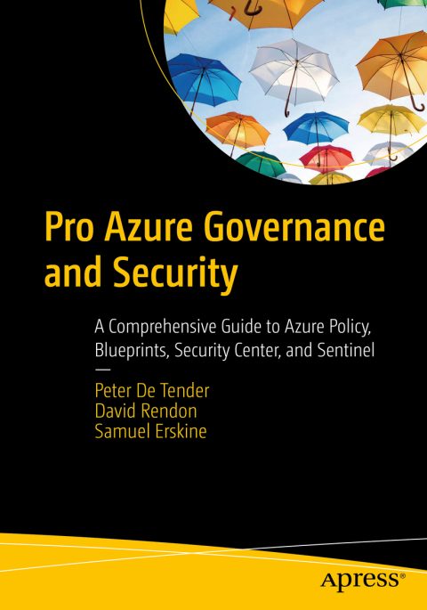 Cover image for book Pro Azure Governance and Security