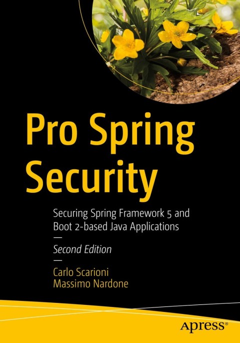 Cover image for book Pro Spring Security