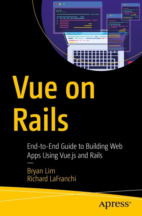 Cover image for book Vue on Rails