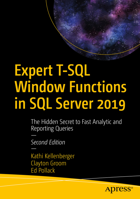 Cover image for book Expert T-SQL Window Functions in SQL Server 2019