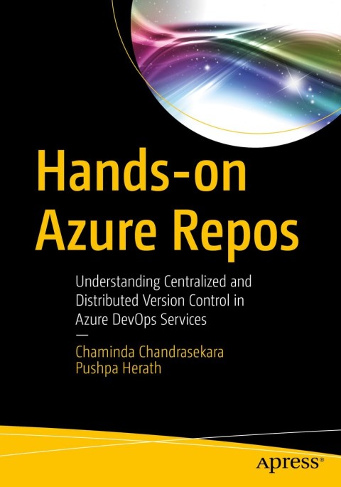 Cover image for book Hands-on Azure Repos