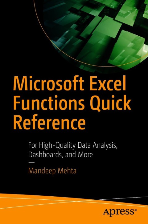 Cover image for book Microsoft Excel Functions Quick Reference