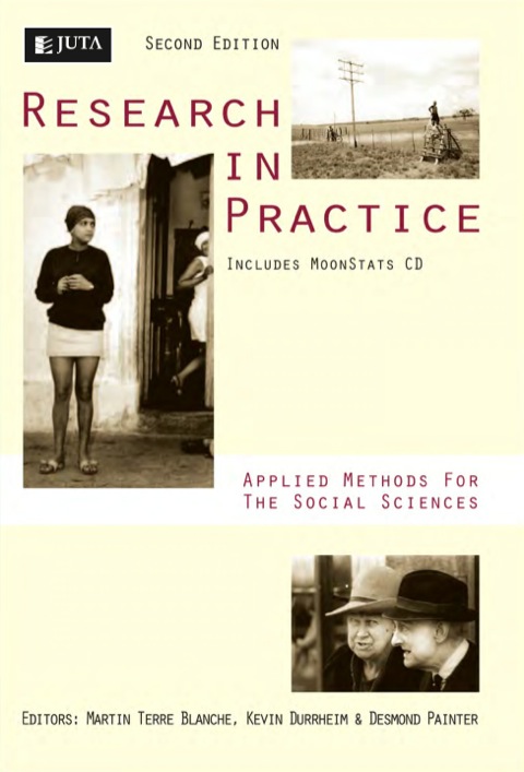 Cover image for book Research in Practice: Applied methods for the social sciences