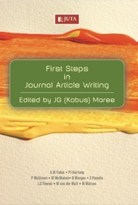FIRST STEPS IN JOURNAL ARTICLE WRITING