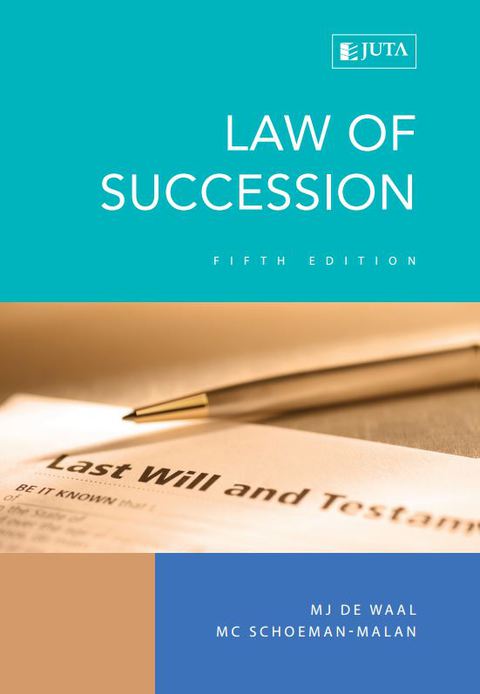 Cover image for book Law of Succession