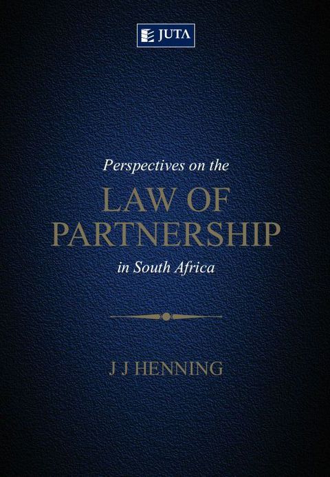 Cover image for book Perspectives on The Law of Partnership in South Africa