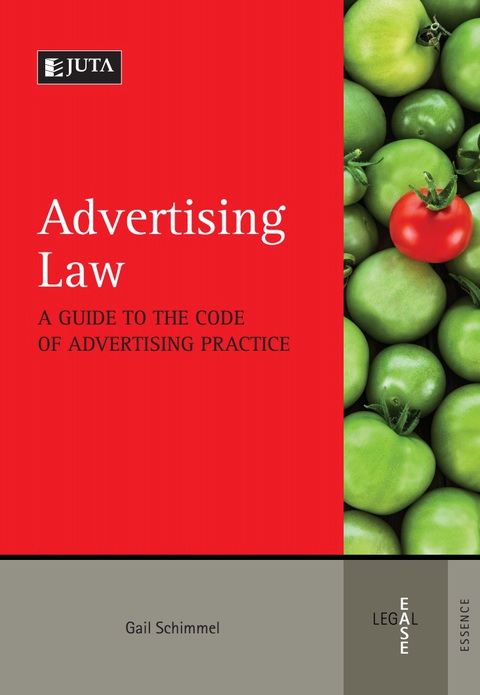 Cover image for book Advertising Law: A Guide to the Code of Advertising Practice