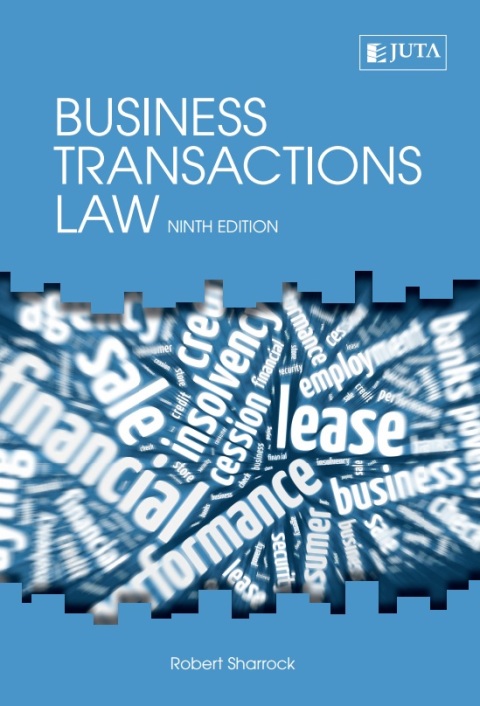 Cover image for book Business Transactions Law