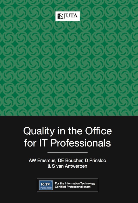 Cover image for book Quality in the office for IT Professionals