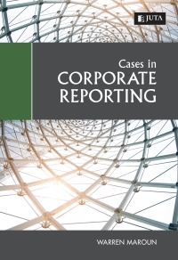 CASES IN CORPORATE REPORTING