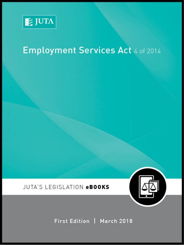 Employment Services Act 4 of 2014