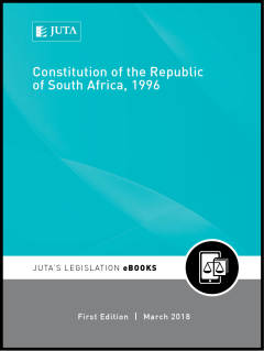 CONSTITUTION OF THE REPUBLIC OF SA 1996