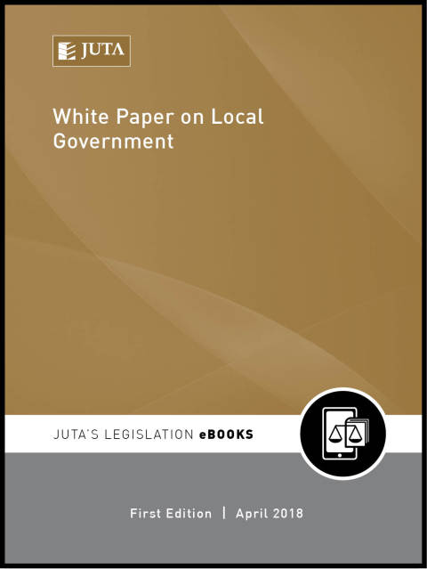 Cover image for book White Paper on Local Government