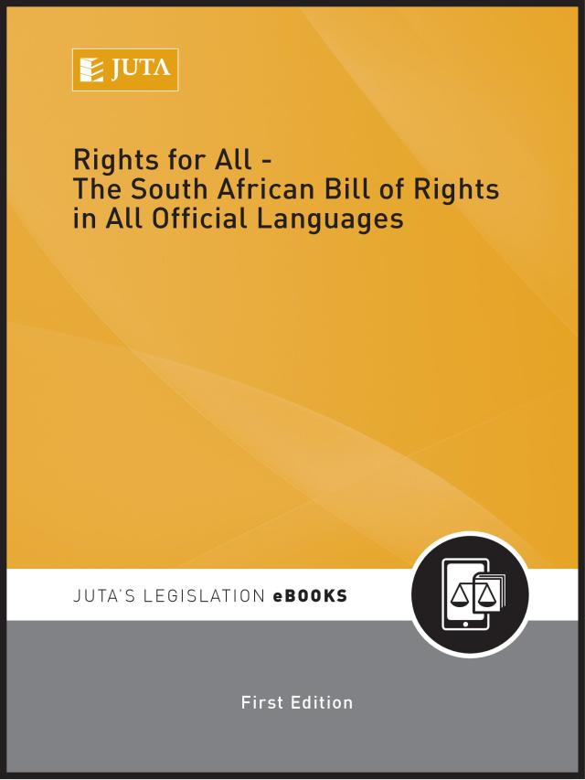 Rights for All the SA Bill of Rights in All Official Languages