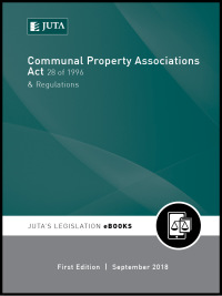 COMMUNAL PROPERTY ASSOCIATIONS ACT 28 OF 1996 AND REGULATIONS