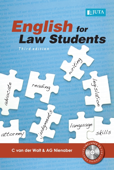 Cover image for book English for Law Students
