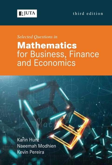 Cover image for book Selected Questions in Mathematics  for Business, Finance and Economics