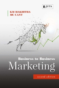 BUSINESS TO BUSINESS MARKETING