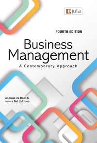 BUSINESS MANAGEMENT A CONTEMPORARY APPROACH