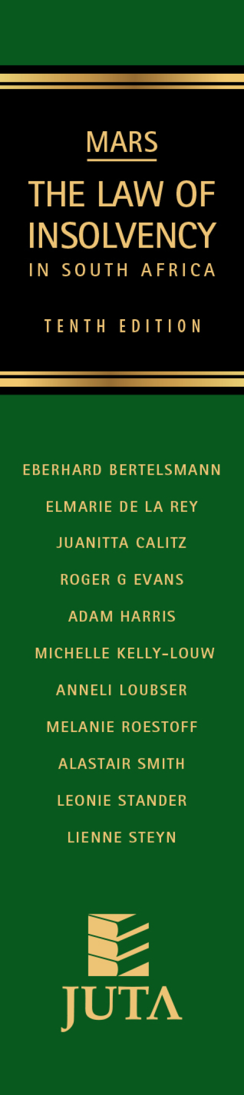 Cover image for book Mars: The Law of Insolvency in South Africa