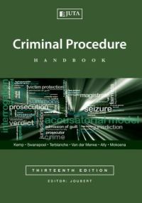 CRIMINAL PROCEDURE HANDBOOK