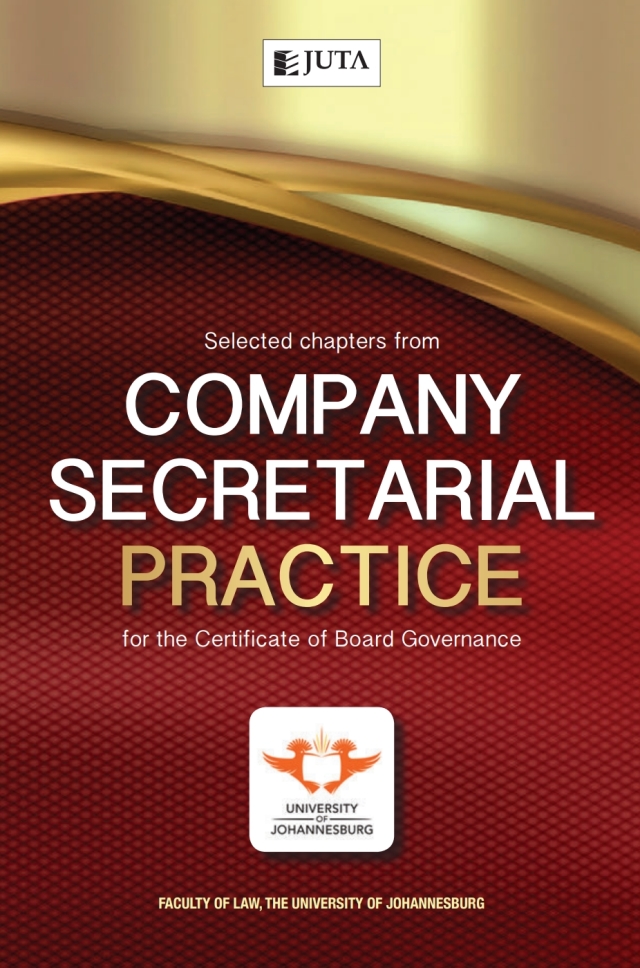 Selected Chapters From Company Secretarial Practice for the Certificate of Board Governance