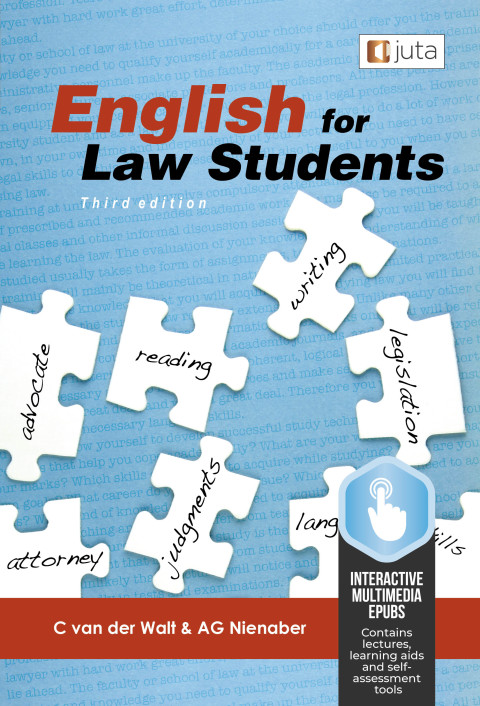 Cover image for book English for Law Students