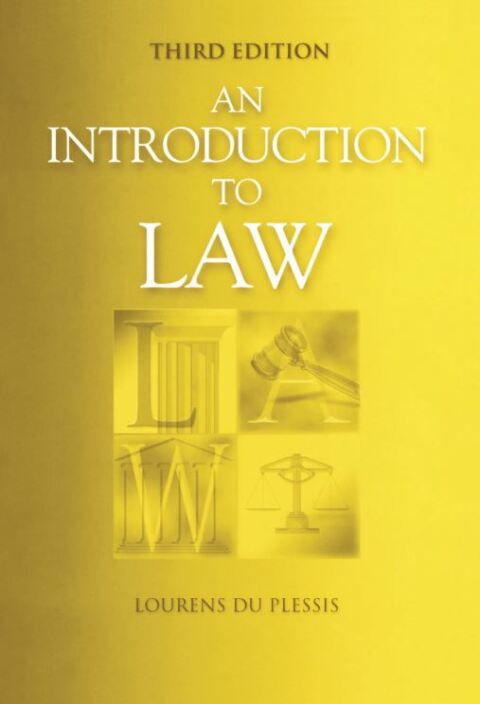 Cover image for book An Introduction to Law