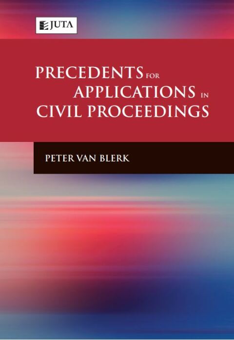 Cover image for book Precedents of Applications in Civil Proceedings